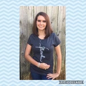 ✨✨NWT Blessed super soft short sleeved tee